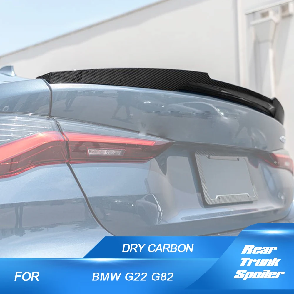 Car Rear Trunk Spoiler Wing Lip for BMW 4 New Series G22 G82 Coupe 440i 430i 2021-2023 HighKick Rear Spoiler Dry Carbon Fiber
Car Rear Trunk Spoiler Wing Lip for BMW 4 New Series G22 G82 Coupe 440i 430i 2021-2023 HighKick Rear Spoiler Dry Carbon Fiber