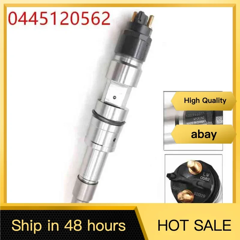Fuel Common Rail Injector 120 Series Injector Model 0445120562 Suitable for Weichai Wp12 Engine Parts
Fuel Common Rail Injector 120 Series Injector Model 0445120562 Suitable for Weichai Wp12 Engine Parts