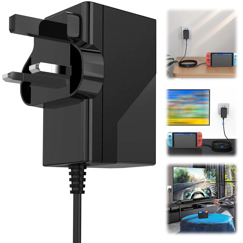 Портативная док-станция для зарядки, быстрое зарядное устройство с защитой от перегрузки для Nintendo Switch, аксессуары
Портативная док-станция для зарядки, быстрое зарядное устройство с защитой от перегрузки для Nintendo Switch, аксессуары