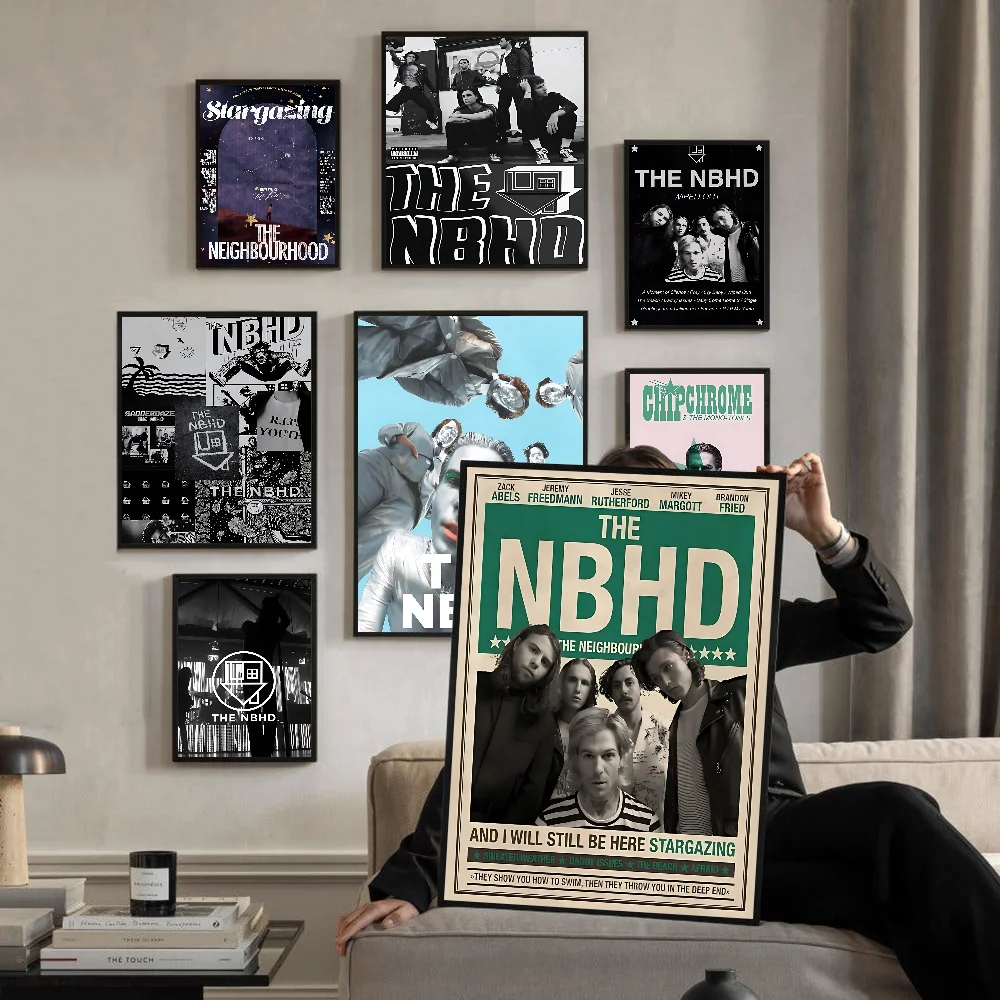 The N-Neighbourhood Band Anime Posters Sticky Decoracion Painting Wall Art White Kraft Paper Wall Decor
The N-Neighbourhood Band Anime Posters Sticky Decoracion Painting Wall Art White Kraft Paper Wall Decor