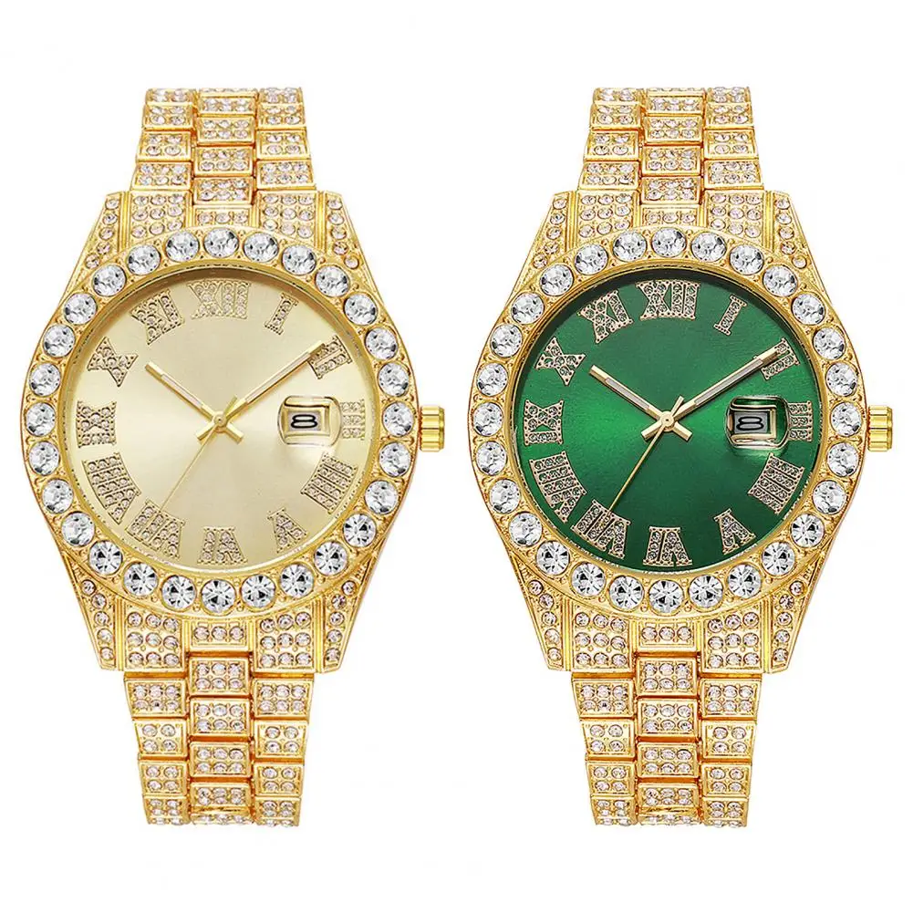 Men Fashion Bracelet Watch Quartz Analog Watch with Day Calendar Rhinestone Bracelet Wristwatch Gift for Husband Boyfriend 2026
Men Fashion Bracelet Watch Quartz Analog Watch with Day Calendar Rhinestone Bracelet Wristwatch Gift for Husband Boyfriend 2026
