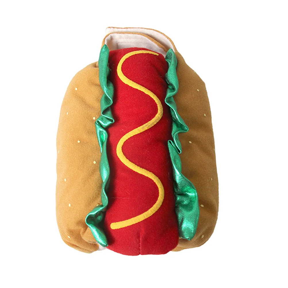 Hot Dog Costume for Small Dogs Polyester Easy on Off Dress Up Cosplay Xxs Size Halloween Christmas Special Occasions
Hot Dog Costume for Small Dogs Polyester Easy on Off Dress Up Cosplay Xxs Size Halloween Christmas Special Occasions