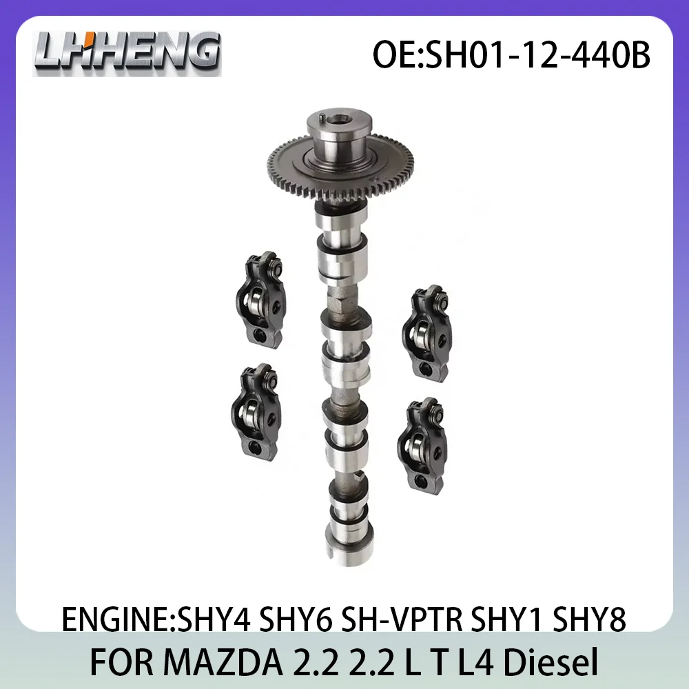 Engine Camshaft Exhaust For MAZDA 3 6 CX-5 CX-8 2.2L 2.2 L T L4 Diesel 12-20 SH01-12-440B SHY4 SHY6 SH-VPTR SHY1 SH01-12-440A
Engine Camshaft Exhaust For MAZDA 3 6 CX-5 CX-8 2.2L 2.2 L T L4 Diesel 12-20 SH01-12-440B SHY4 SHY6 SH-VPTR SHY1 SH01-12-440A