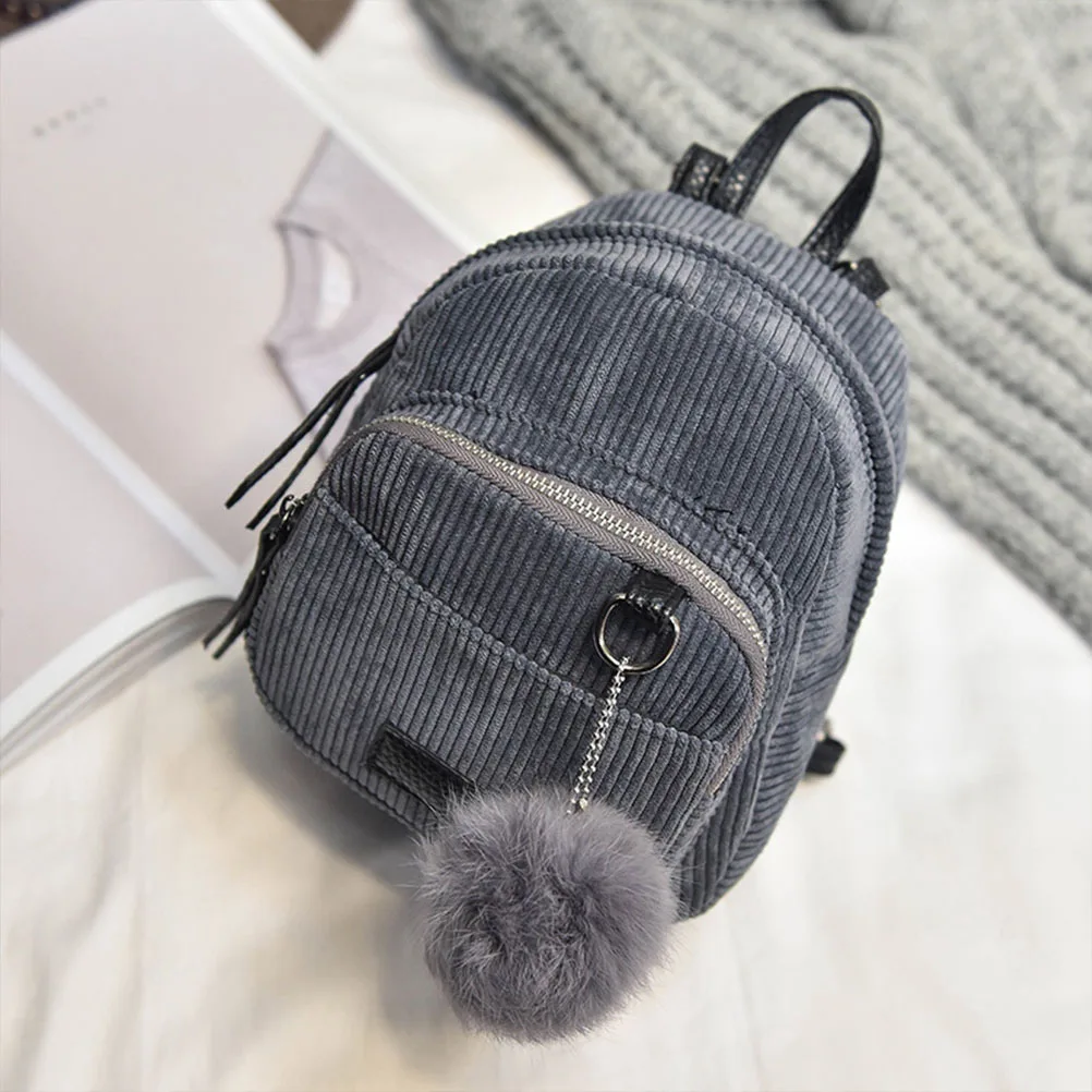 Blue Gray Corduroy Retro Backpack Hairball Satchel Lightweight School Bookbag Travel Fashion Student Bag Corduroy Backpack
Blue Gray Corduroy Retro Backpack Hairball Satchel Lightweight School Bookbag Travel Fashion Student Bag Corduroy Backpack