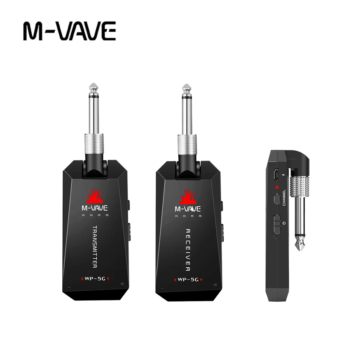 M-VAVE WP-5G 5.8G Rechargeable Wireless Guitar Audio System Professional Musical Instrument Parts