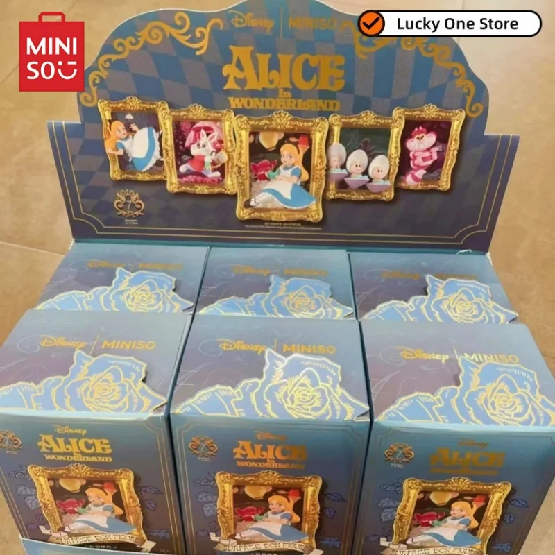 Оригинальная слепая коробка Disney «Алиса в стране чудес», серия художественной галереи, модная коллекционная настольная модель с орнаментом, подарок на день рождения
Оригинальная слепая коробка Disney «Алиса в стране чудес», серия художественной галереи, модная коллекционная настольная модель с орнаментом, подарок на день рождения