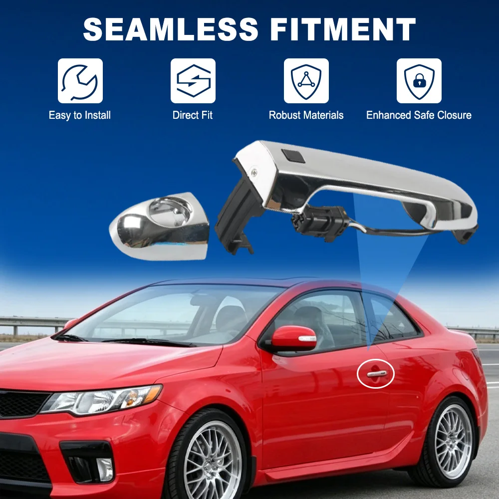 Car Outside Exterior Door Handle Front Left/Right for Kia Forte Koup with smart key handles 2010 -2013 82651-1M210, 82661-1M210
Car Outside Exterior Door Handle Front Left/Right for Kia Forte Koup with smart key handles 2010 -2013 82651-1M210, 82661-1M210
