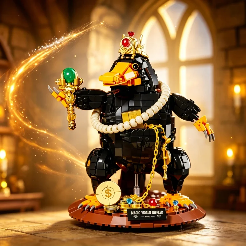 2026 Magic World Niffler Building Blocks Model Ornament Creative Assembly Desktop Decoration Gift
2026 Magic World Niffler Building Blocks Model Ornament Creative Assembly Desktop Decoration Gift