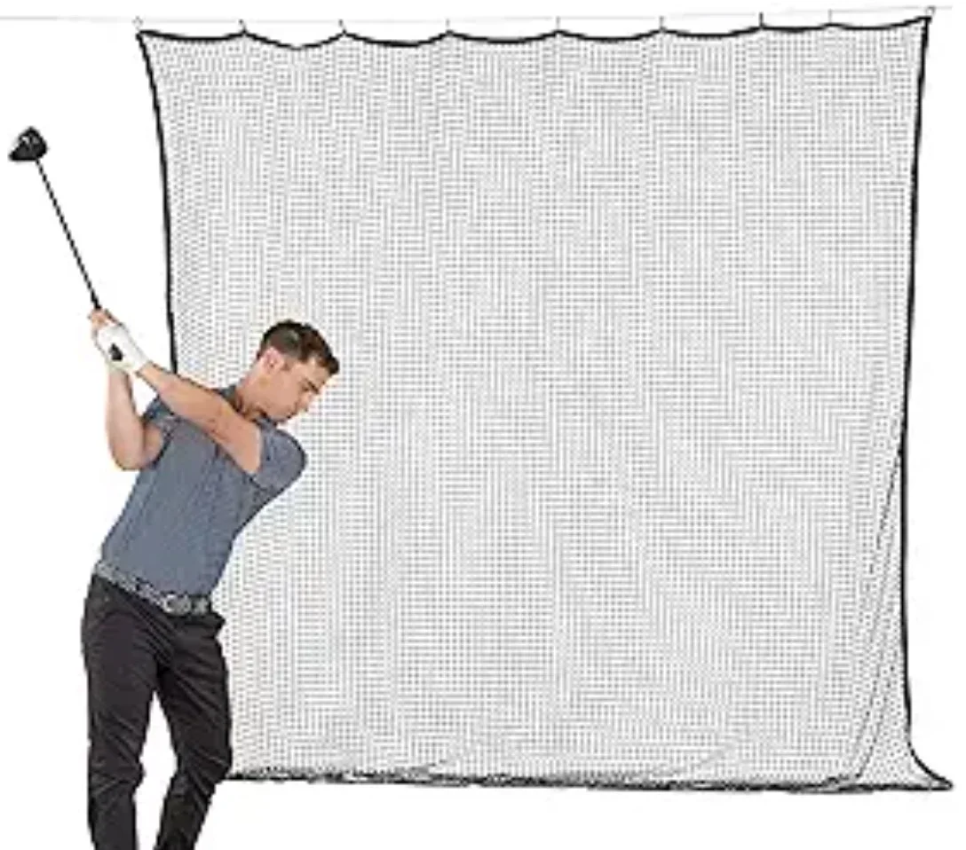 Sports Netting - Hitting Net for Golf Baseball, Hockey, Soccer
Sports Netting - Hitting Net for Golf Baseball, Hockey, Soccer