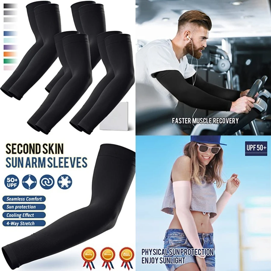 Arm Sleeves for Men Women,Compression Sleeves to Cover Arms for Men Working,Sun Sleeves for Men UV Protection,4 Pairs Black
Arm Sleeves for Men Women,Compression Sleeves to Cover Arms for Men Working,Sun Sleeves for Men UV Protection,4 Pairs Black