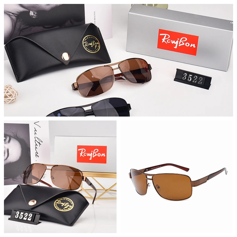 Perfect Women 3522 RCWJBON Polarized Sunglasses Trendy Men Sun Glasses Brand Design Drive Motorcycle Pilot Shades Eyewear UV400
Perfect Women 3522 RCWJBON Polarized Sunglasses Trendy Men Sun Glasses Brand Design Drive Motorcycle Pilot Shades Eyewear UV400