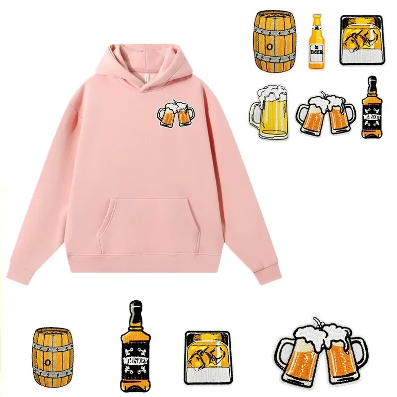 Beer Iron On Patches Whiskey Sew on Repair Embroidered Applique Oktoberfest Munich Festival DIY Craft for Clothing Backpack Hat
Beer Iron On Patches Whiskey Sew on Repair Embroidered Applique Oktoberfest Munich Festival DIY Craft for Clothing Backpack Hat
