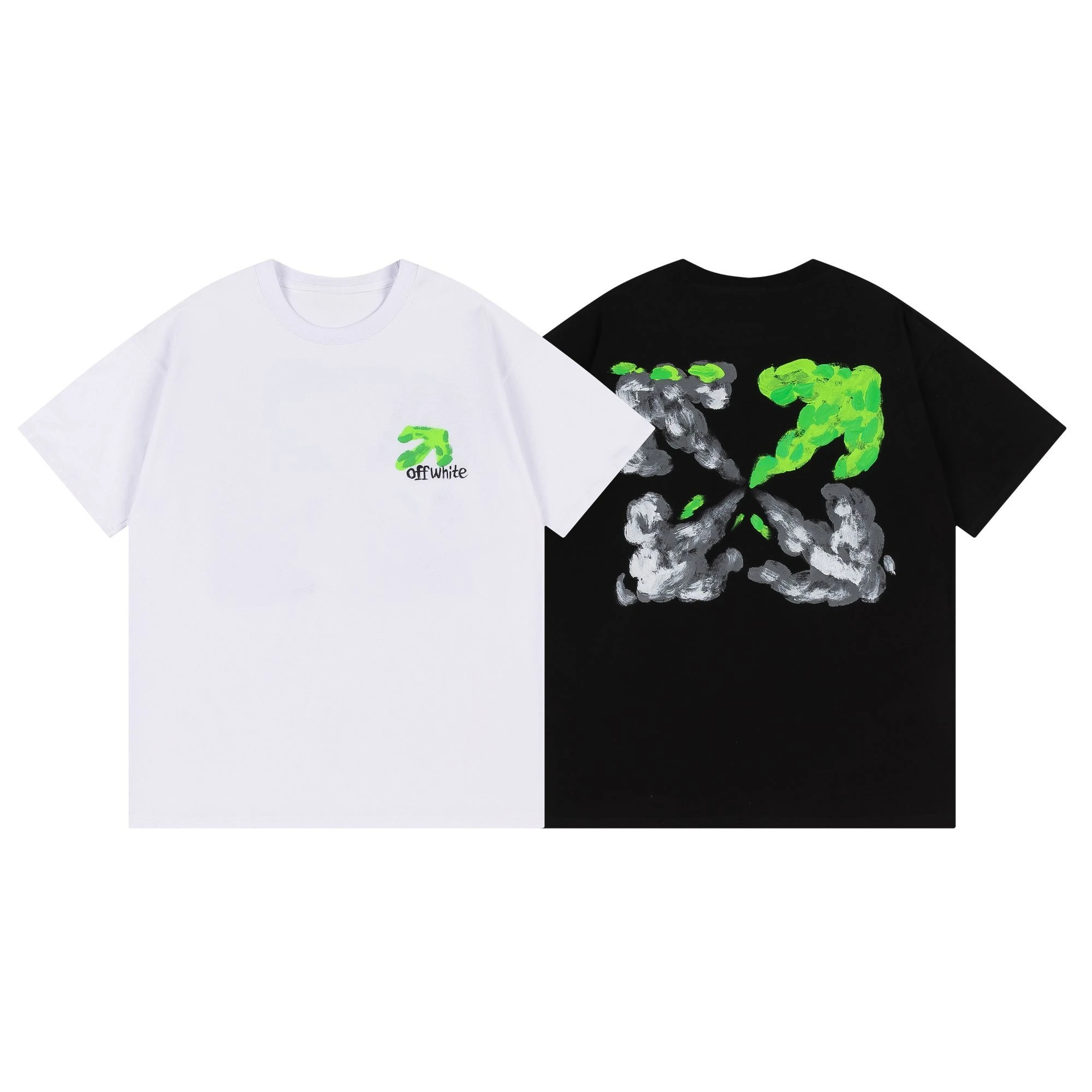Heavy Fashion Brand OFF Summer New Printed Short Sleeved American Casual T-shirt for Men and Women Loose Couple Half Sleeved Top
Heavy Fashion Brand OFF Summer New Printed Short Sleeved American Casual T-shirt for Men and Women Loose Couple Half Sleeved Top