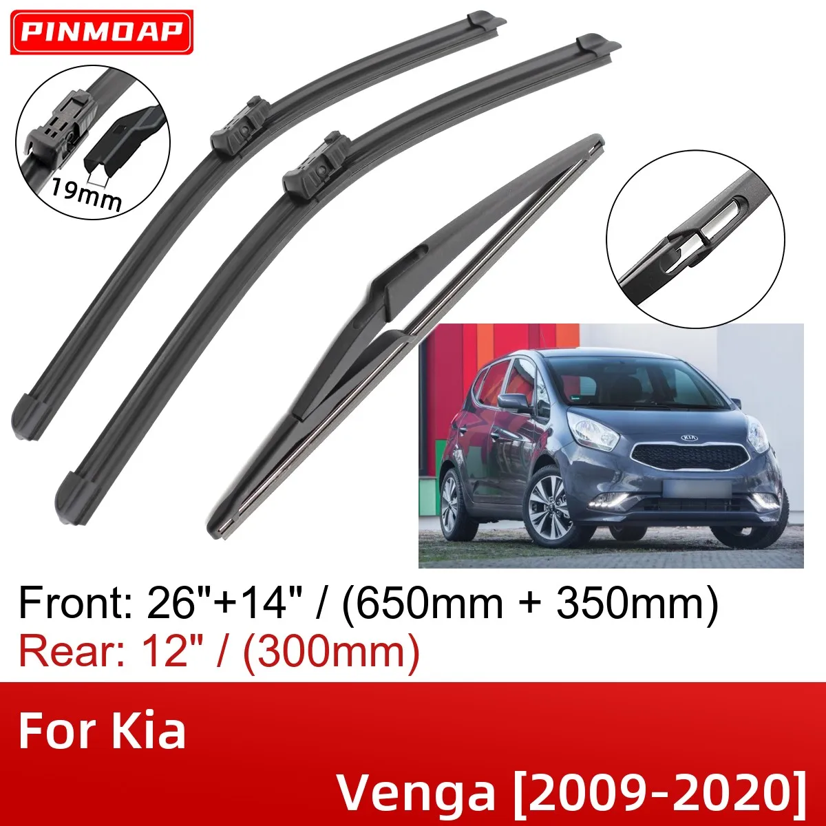 Щетки стеклоочистителя Передние Задние для Kia Venga 2009-2020, 26 дюймов + 14 дюймов + 12 дюймов, аксессуары для резака, 2013, 2014, 2015, 2016, 2017, 2018, 2019, 2020
Щетки стеклоочистителя Передние Задние для Kia Venga 2009-2020, 26 дюймов + 14 дюймов + 12 дюймов, аксессуары для резака, 2013, 2014, 2015, 2016, 2017, 2018, 2019, 2020
