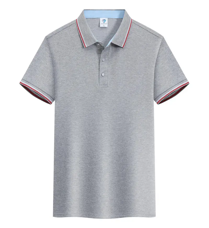 Customized LOGO Polo Shirt Men Summer Men's Shorts Sleeve Contrast Color Polo Business Luxury Men Tee Shirt Print LOGO LS-D666
Customized LOGO Polo Shirt Men Summer Men's Shorts Sleeve Contrast Color Polo Business Luxury Men Tee Shirt Print LOGO LS-D666