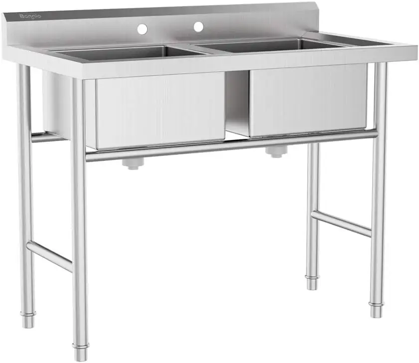 304 Stainless Steel Drop in Kitchen Sink, Brushed, 8.6\
304 Stainless Steel Drop in Kitchen Sink, Brushed, 8.6\