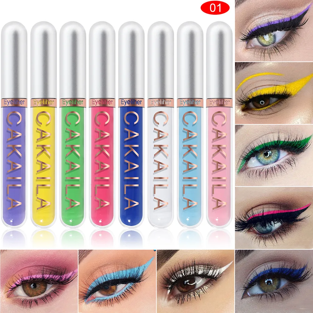 8PCS/Set Colored Liquid Eyeliner Glitter Shiny Waterproof Eye Liner Pencil Set Beauty Matte Eye Makeup Cosmetics Long-lasting
8PCS/Set Colored Liquid Eyeliner Glitter Shiny Waterproof Eye Liner Pencil Set Beauty Matte Eye Makeup Cosmetics Long-lasting