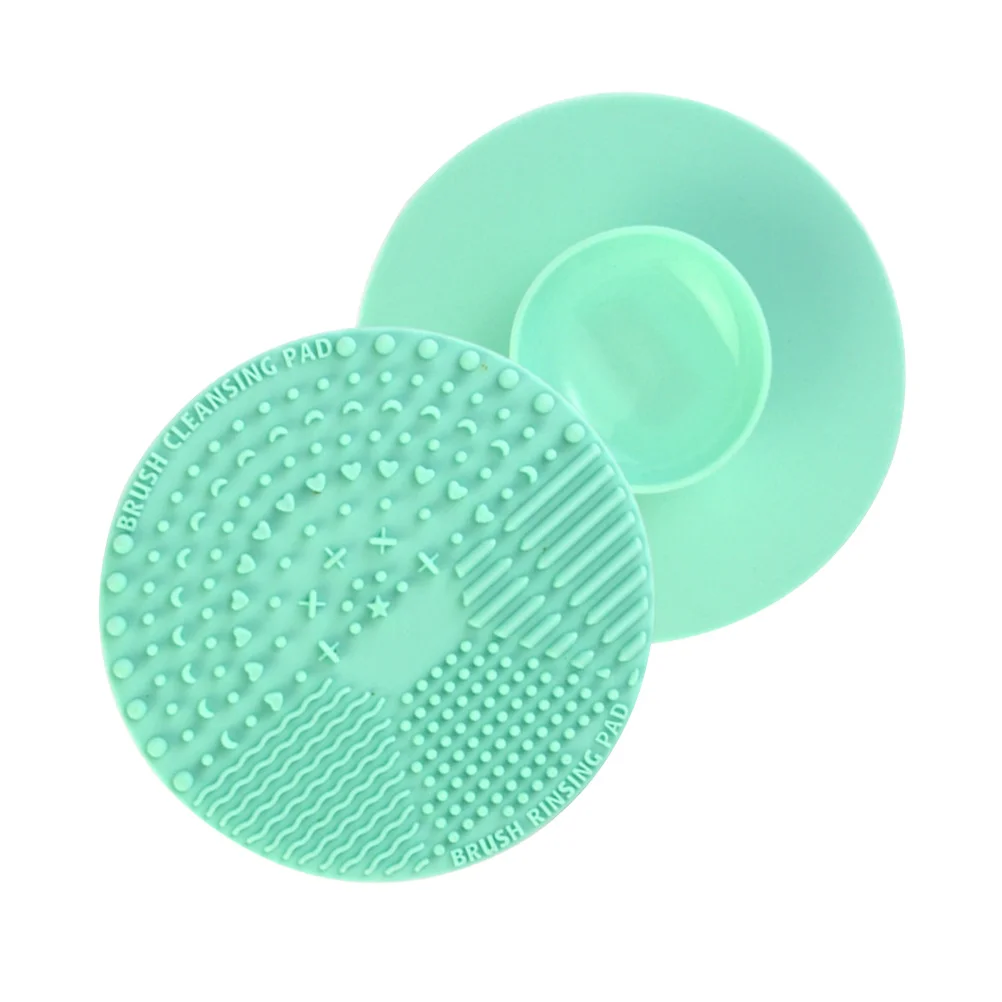 Round Cleaning Tool Makeup Brush Scrubber Light Green High Quality Silicone Handgrip Design Easy Makeup Brush Cleaner Portable
Round Cleaning Tool Makeup Brush Scrubber Light Green High Quality Silicone Handgrip Design Easy Makeup Brush Cleaner Portable