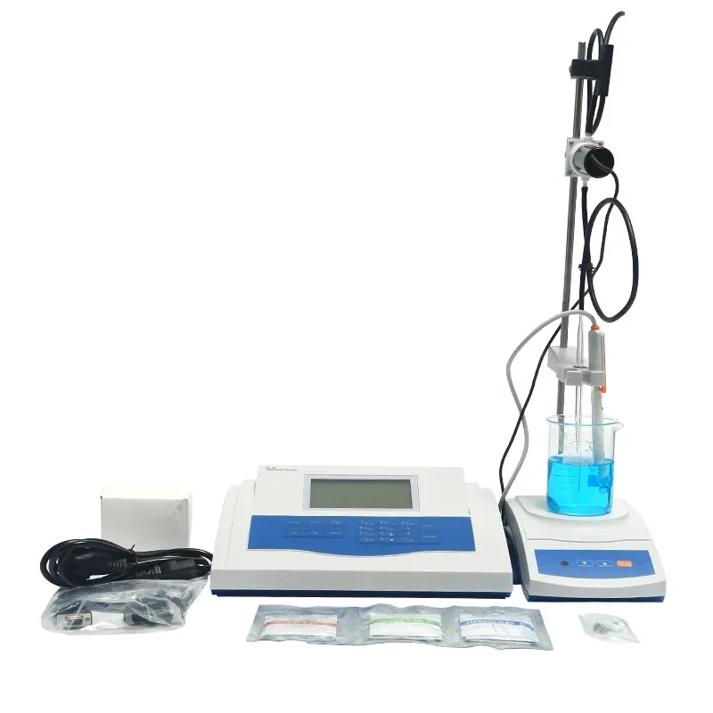 Potential Titrator Laboratory Potentiometric Titration Burette 0~14 pH Digital Titrator
Potential Titrator Laboratory Potentiometric Titration Burette 0~14 pH Digital Titrator