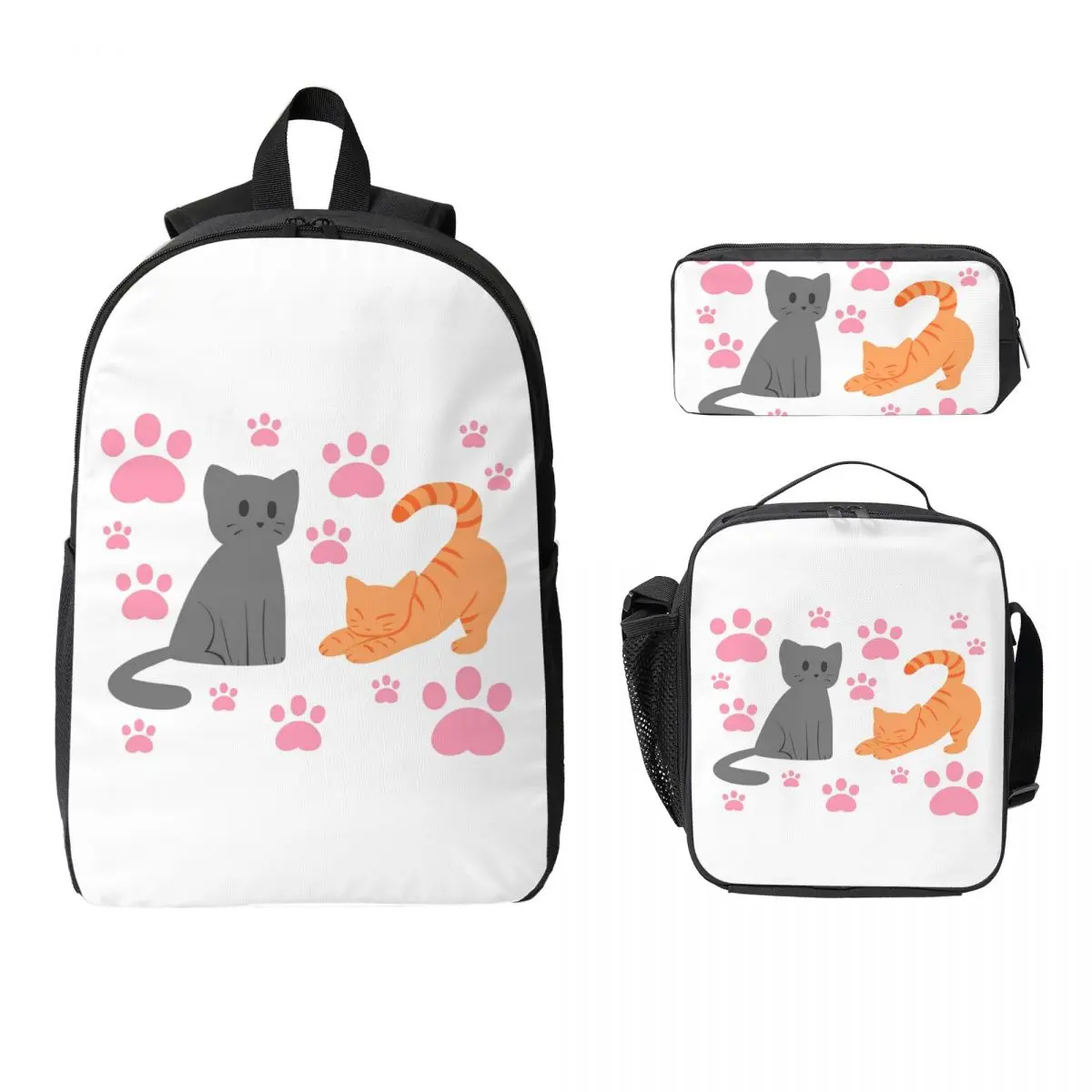 Gray Ginger And Siamese Kittens Cats Backpack BookBag School Bag Laptop Shoulder Bags 3ps Insulated Lunch Bag Pencil Case
Gray Ginger And Siamese Kittens Cats Backpack BookBag School Bag Laptop Shoulder Bags 3ps Insulated Lunch Bag Pencil Case