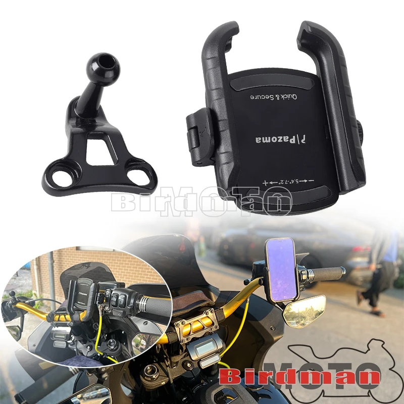 1s Lock & Release 360 Rotation Handlebar Phone Bracket Carrier Mount Holder For Harley Dyna Softail Touring Trike Sportster
1s Lock & Release 360 Rotation Handlebar Phone Bracket Carrier Mount Holder For Harley Dyna Softail Touring Trike Sportster