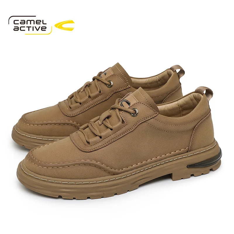 Camel Active Men Oxfords Lace-up Autumn New Breathable Man Split Leather Men's Trend Casual Shoes DQ120158
Camel Active Men Oxfords Lace-up Autumn New Breathable Man Split Leather Men's Trend Casual Shoes DQ120158