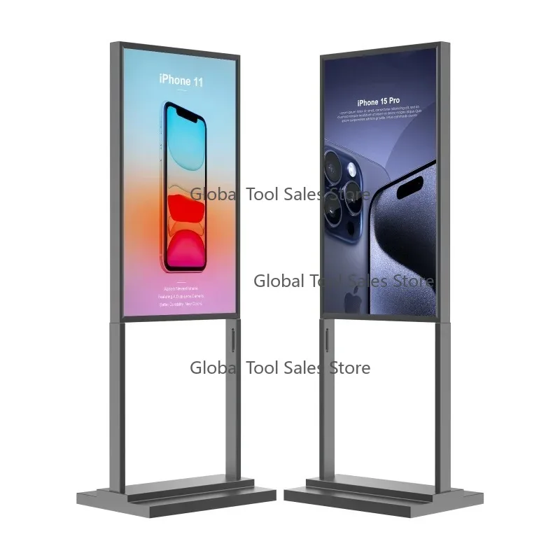 Floor Standing 32 43 50 55 Inch Lcd Advertising Player Kiosk Vertical Totem ultra Thin Dual Screen Digital Signage Display
Floor Standing 32 43 50 55 Inch Lcd Advertising Player Kiosk Vertical Totem ultra Thin Dual Screen Digital Signage Display