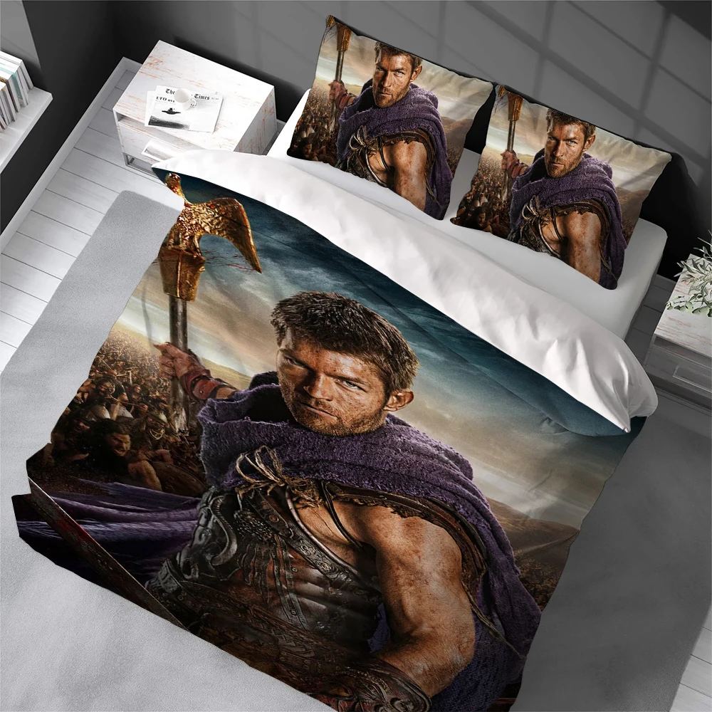 Комплект постельного белья TV Spartacus: пододеяльник, 3 предмета, мягкий хлопок, для дома и общежития, подарок для студентов
Комплект постельного белья TV Spartacus: пододеяльник, 3 предмета, мягкий хлопок, для дома и общежития, подарок для студентов