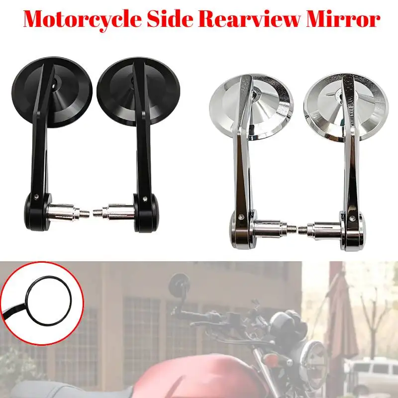 Motorcycle Mirrors 7/8" 22mm Handle Bar End Universal Rear View Mirror For Honda Yamaha Kawasaki Cafe Racer Scooters Side Mirror
Motorcycle Mirrors 7/8" 22mm Handle Bar End Universal Rear View Mirror For Honda Yamaha Kawasaki Cafe Racer Scooters Side Mirror