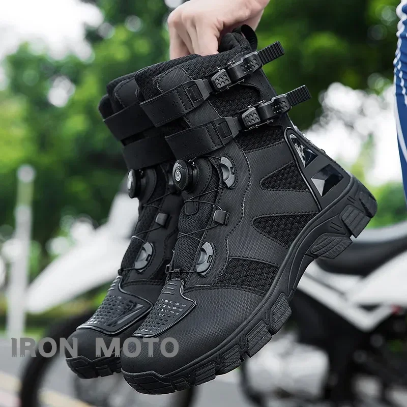 Motorcycle Riding Boots Off Road Motorcycle Shoes Four Seasons Anti Fall and Breathable Knight Racing Boots Motorcycle Equipment
Motorcycle Riding Boots Off Road Motorcycle Shoes Four Seasons Anti Fall and Breathable Knight Racing Boots Motorcycle Equipment