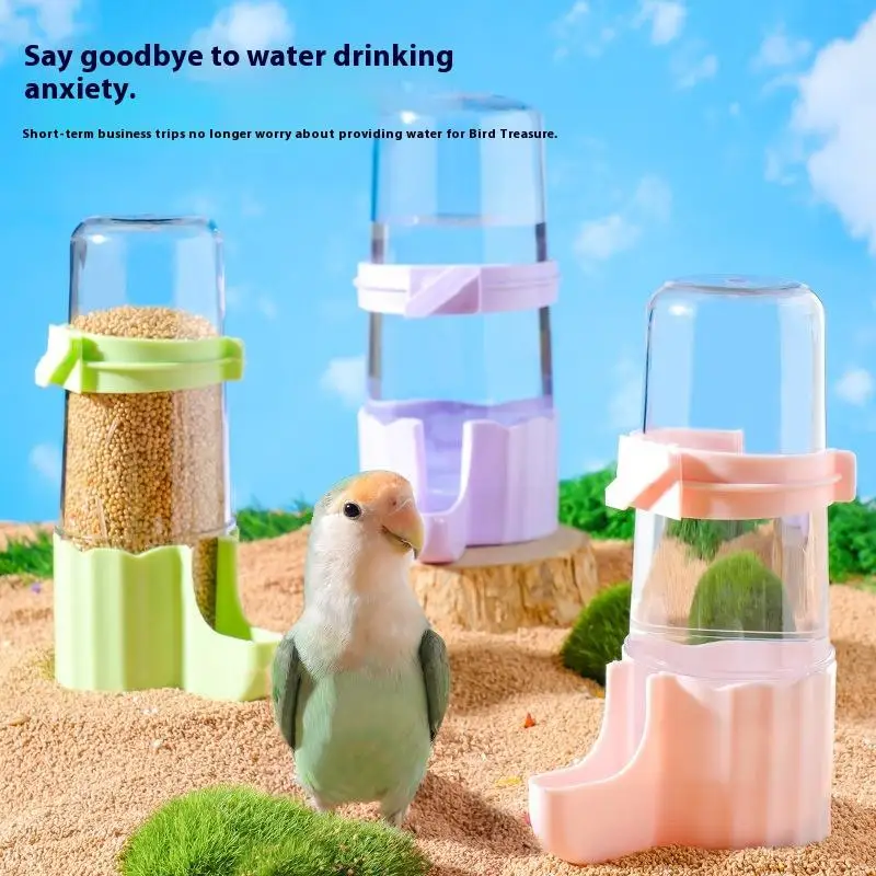 Прозрачная автоматическая кормушка-поилка двойного назначения для птиц, большой емкости, с диспенсером для воды, аксессуары для птичьих клеток
Прозрачная автоматическая кормушка-поилка двойного назначения для птиц, большой емкости, с диспенсером для воды, аксессуары для птичьих клеток
