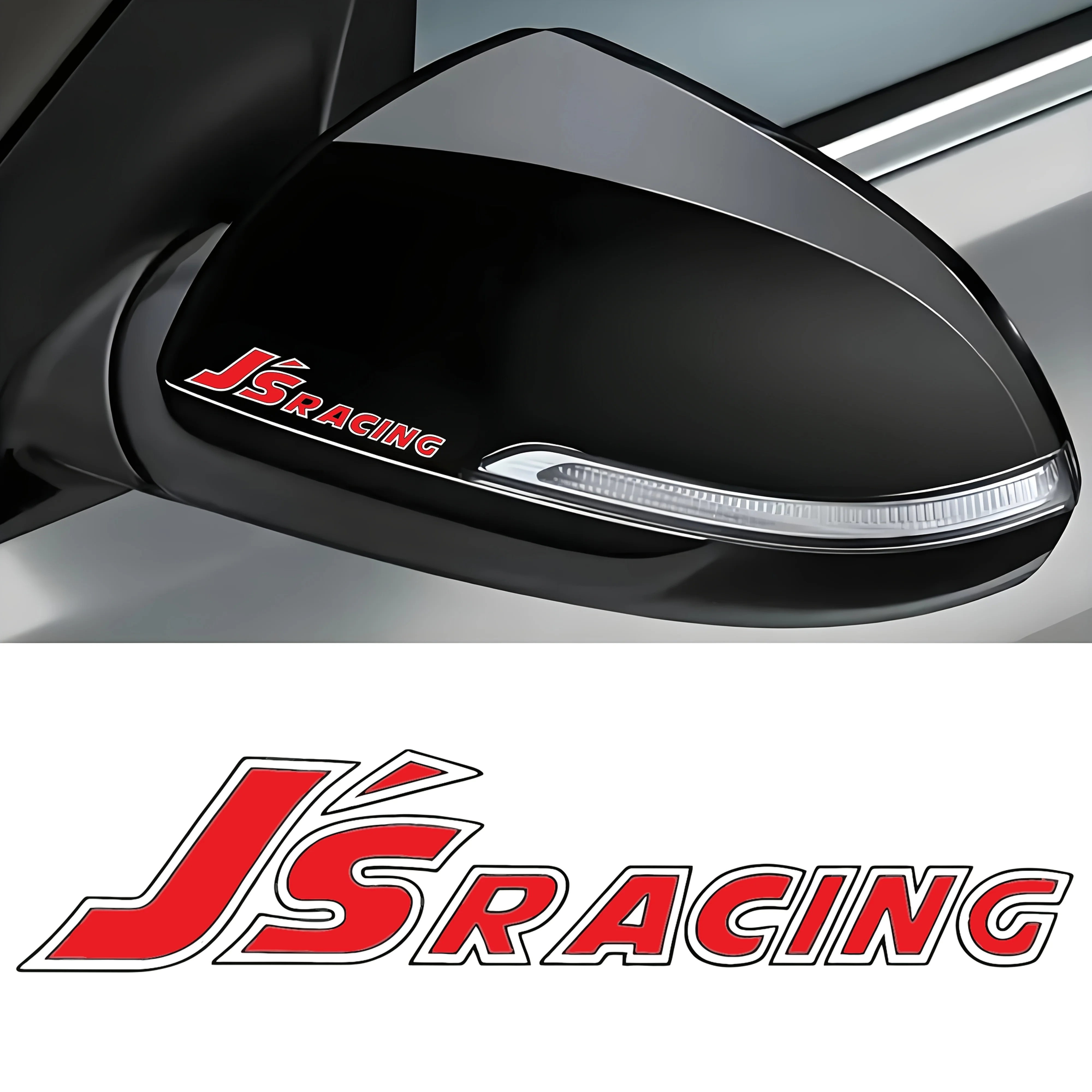 2PCS/SET JS RACING Red Text Sticker - Car Exterior Decor (Side Mirror Etc.), Self-Adhesive Waterproof Decorative Sticker
2PCS/SET JS RACING Red Text Sticker - Car Exterior Decor (Side Mirror Etc.), Self-Adhesive Waterproof Decorative Sticker