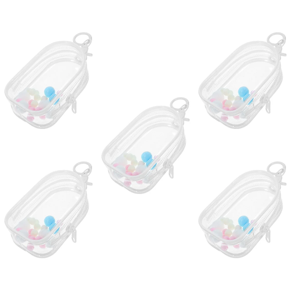 5 Sets Show Baby Bag Portable Transparent Mini Storage Holder with Buckle Display Pouch Dolls Plush Animals
5 Sets Show Baby Bag Portable Transparent Mini Storage Holder with Buckle Display Pouch Dolls Plush Animals
