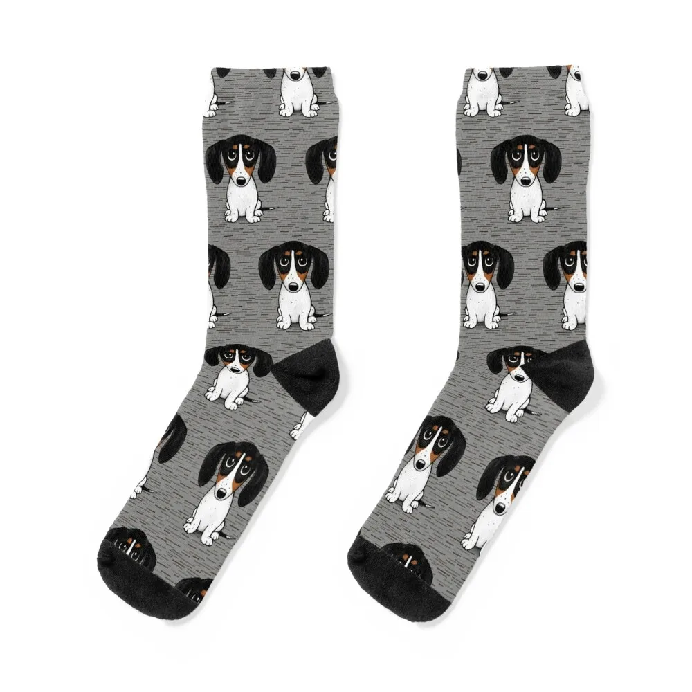 Piebald Dachshund Cute Black, Tan and White Wiener Dog Socks short Novelties halloween anti-slip Women Socks Men's
Piebald Dachshund Cute Black, Tan and White Wiener Dog Socks short Novelties halloween anti-slip Women Socks Men's