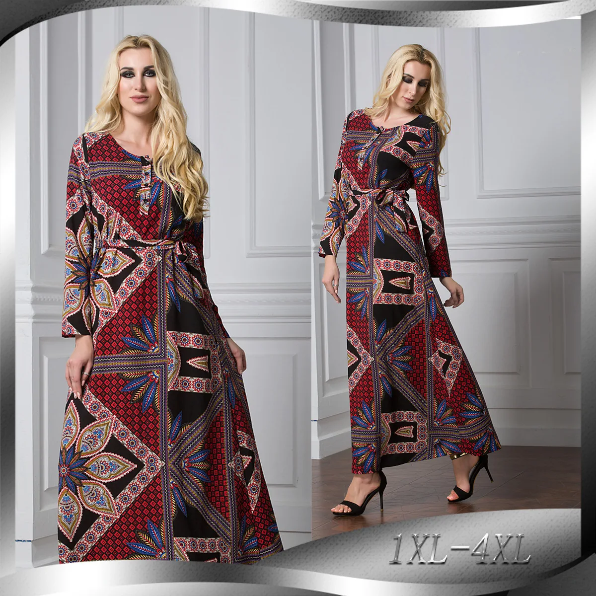 Muslim Arab Fashion Hui Long Dress Loose Large Long Sleeved Robe 5069 Long Dress Robe Abaya Ramadan Dubai Luxury Islam Elegant
Muslim Arab Fashion Hui Long Dress Loose Large Long Sleeved Robe 5069 Long Dress Robe Abaya Ramadan Dubai Luxury Islam Elegant