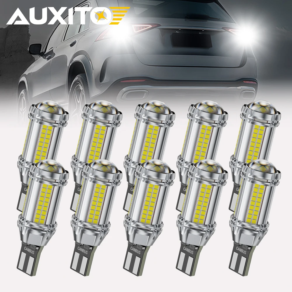 10Pcs AUXITO W16W T15 LED Spotlights Canbus Reverse Light High Power White T16 912 921 Back Lamp For Ford Audi Opel 12V Car Bulb
10Pcs AUXITO W16W T15 LED Spotlights Canbus Reverse Light High Power White T16 912 921 Back Lamp For Ford Audi Opel 12V Car Bulb