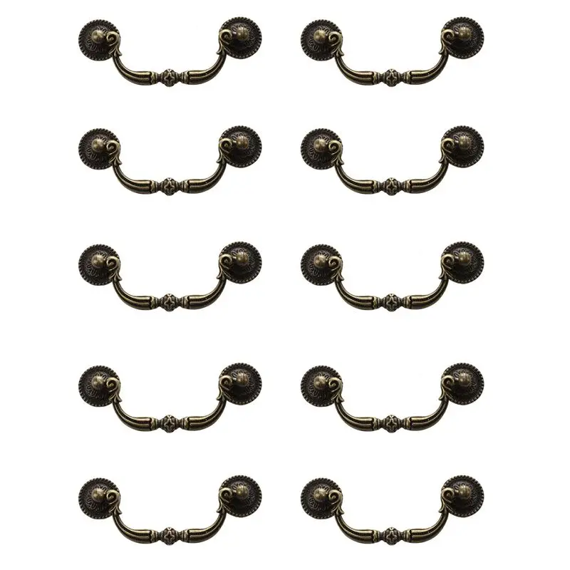 ABKW-10X Antique Brass Cabinet Door Drawer Handles 100 Mm
ABKW-10X Antique Brass Cabinet Door Drawer Handles 100 Mm
