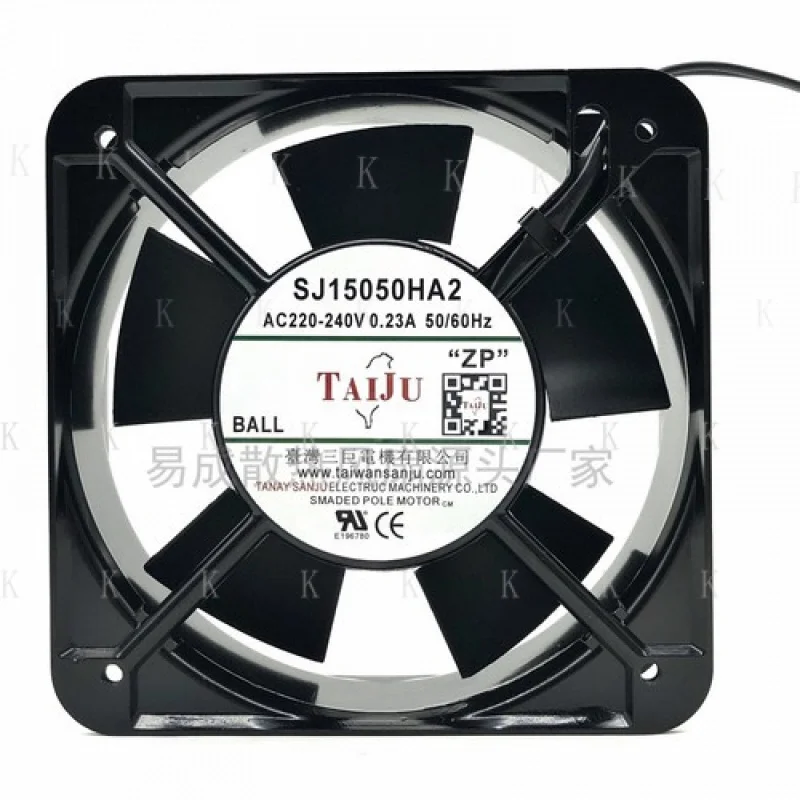 C ДЛЯ TAIJU SJ15050HA2 AC220-240V 0,23A Осевой охлаждающий вентилятор для шкафа
C ДЛЯ TAIJU SJ15050HA2 AC220-240V 0,23A Осевой охлаждающий вентилятор для шкафа