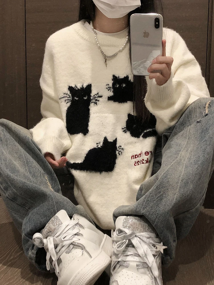 Retro American Knitted Pattern Sweater Long Sve Men's Winter Casual Outerwear Mouton Wool Blend Comfortable Breathable
Retro American Knitted Pattern Sweater Long Sve Men's Winter Casual Outerwear Mouton Wool Blend Comfortable Breathable