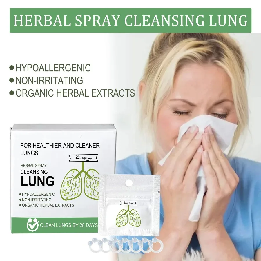 South Moon Herbal Spray Cleansing Lung Nasal Clean Relief And Repair Nasal Discomfort Nasal Cleaning Body Care Nose Ring
South Moon Herbal Spray Cleansing Lung Nasal Clean Relief And Repair Nasal Discomfort Nasal Cleaning Body Care Nose Ring