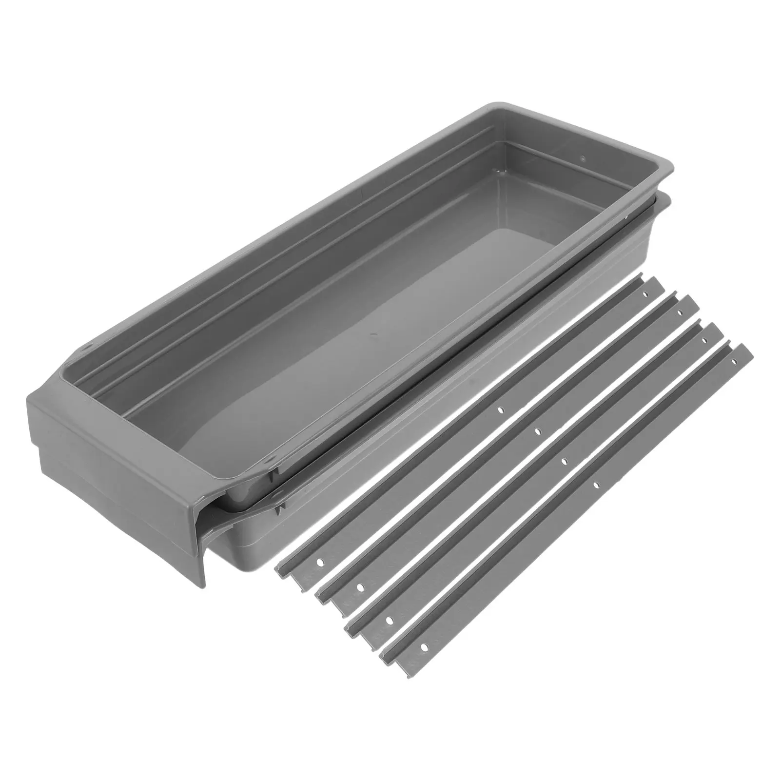 2Sets Plastic Slider Industrial Sewing Machine Drawer Heavy Duty Rails Sewing Table Organizer for Thread Bobbin Needle Storage
2Sets Plastic Slider Industrial Sewing Machine Drawer Heavy Duty Rails Sewing Table Organizer for Thread Bobbin Needle Storage