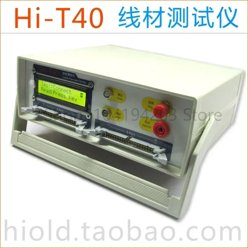 Тестер проводки Hi-T40 / Комплексный электрический тестер для проверки проводки, USB-детектор обрыва и короткого замыкания, модель 2026 года
Тестер проводки Hi-T40 / Комплексный электрический тестер для проверки проводки, USB-детектор обрыва и короткого замыкания, модель 2026 года