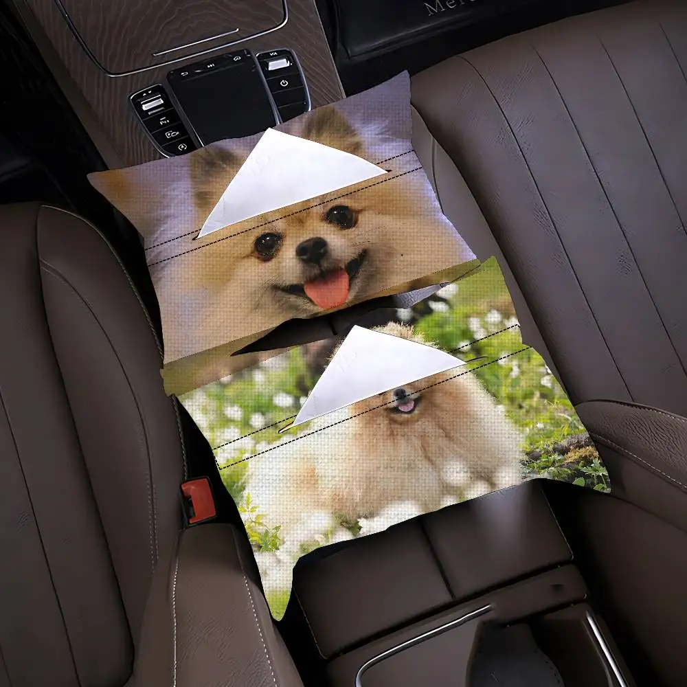 Pomeranian Dogs Dog Car Tissue Box Holder Linen Auto Hanging Napkin Case Interior Accessories Universal Vehicle Paper Organizer
Pomeranian Dogs Dog Car Tissue Box Holder Linen Auto Hanging Napkin Case Interior Accessories Universal Vehicle Paper Organizer