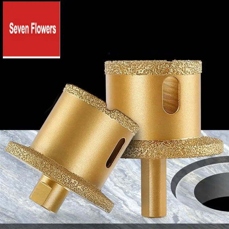 Hole Opener Grinder Drill Bit Brazed Diamond Hole Drill Saw Core Bits For Marble Tiles Hole Opener Gold Triangular 40-60
Hole Opener Grinder Drill Bit Brazed Diamond Hole Drill Saw Core Bits For Marble Tiles Hole Opener Gold Triangular 40-60