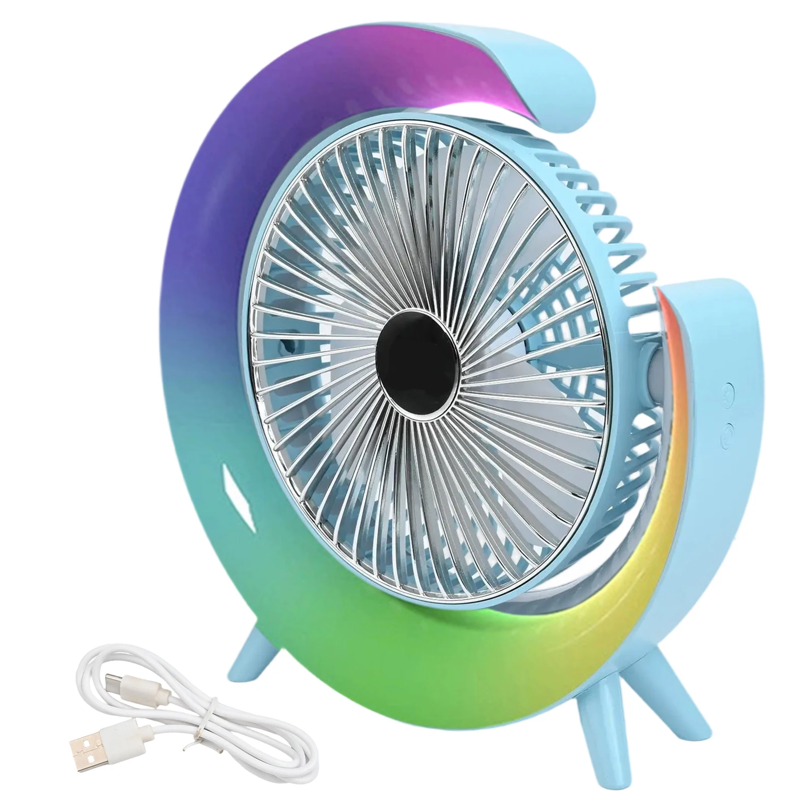 Compact USB Rechargeable Fan with Multi Functional Lighting and Whisper Quiet Operation for Relaxation and Work
Compact USB Rechargeable Fan with Multi Functional Lighting and Whisper Quiet Operation for Relaxation and Work