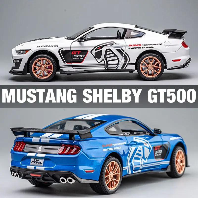 1:24 Ford Mustang Shelby GT500, модель гоночного автомобиля из сплава, литая под давлением и игрушечный транспорт, металлическая модель автомобиля, коллекция моделирования, игрушка в подарок
1:24 Ford Mustang Shelby GT500, модель гоночного автомобиля из сплава, литая под давлением и игрушечный транспорт, металлическая модель автомобиля, коллекция моделирования, игрушка в подарок