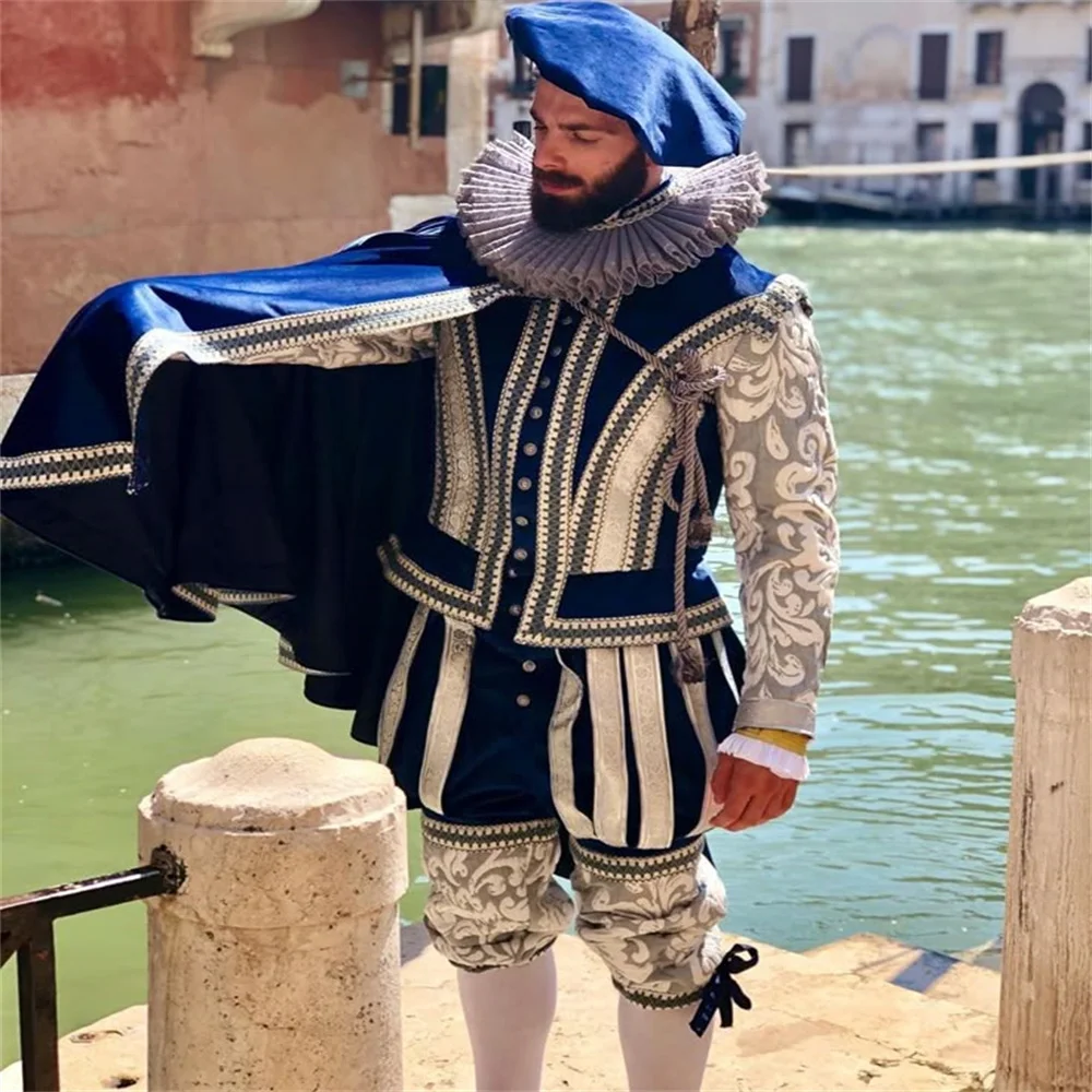 Tudor Elizabethan Period Men's Costume Renaissance Henry VIII Era King Royal Knight Nobleman Reenactment Theater Ball Gown
Tudor Elizabethan Period Men's Costume Renaissance Henry VIII Era King Royal Knight Nobleman Reenactment Theater Ball Gown