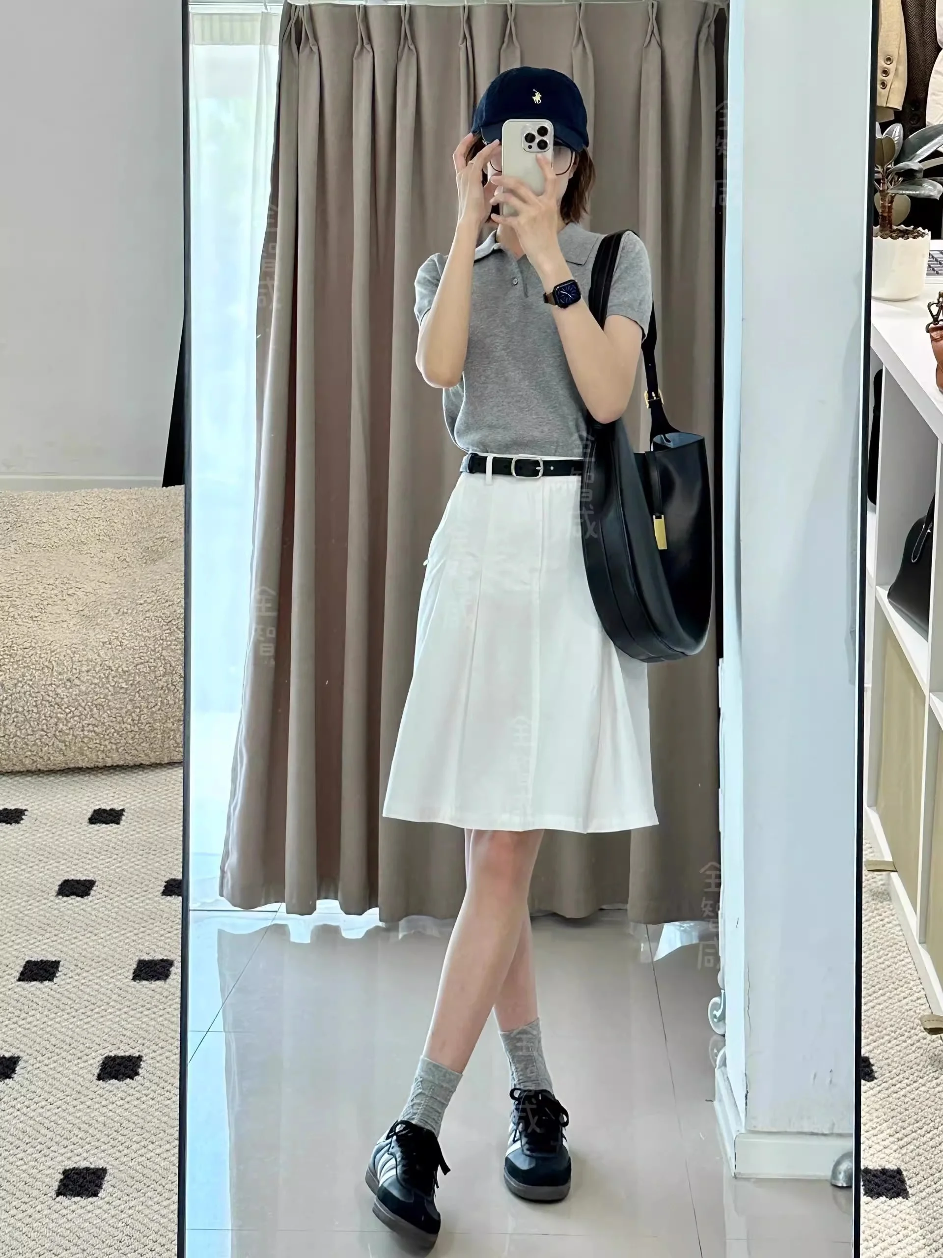 Korean Sle High Waist A-Line Skirt White Pleated ket Design Summer New Arrival Slimming f-length Skirt
Korean Sle High Waist A-Line Skirt White Pleated ket Design Summer New Arrival Slimming f-length Skirt