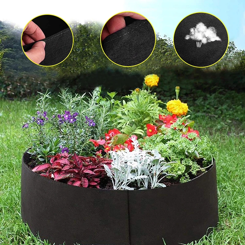Felt Grow Bag Nursery Pot Plants Raised Planter Fabric Planting Container for Herb Flower Vegetable Plants Garden Supplies
Felt Grow Bag Nursery Pot Plants Raised Planter Fabric Planting Container for Herb Flower Vegetable Plants Garden Supplies