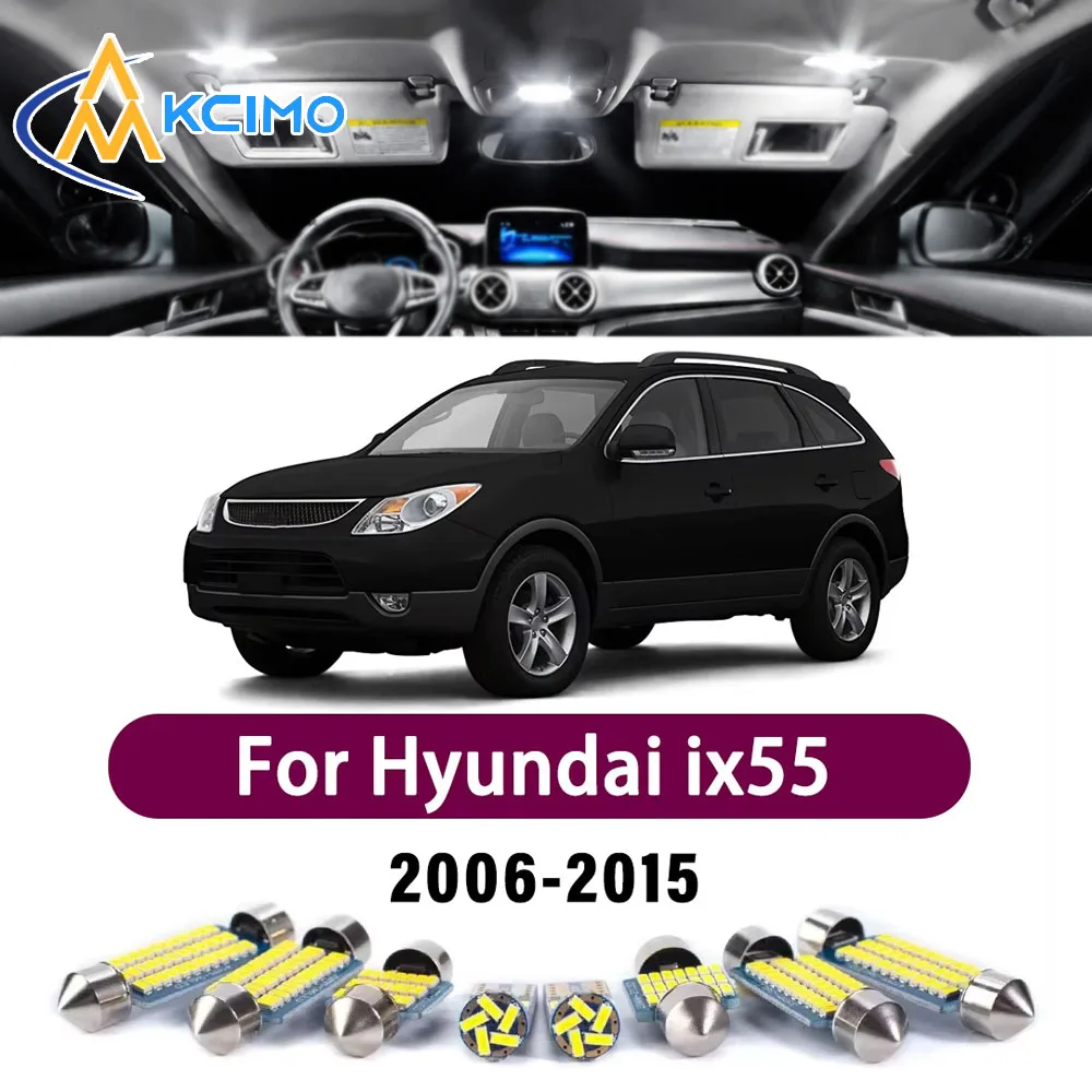 High Lumen CANBUS Error Free LED Interior Light Kit For Hyundai ix55 Veracruz 2006-2015 Map Trunk Reading Dome Lamp Bulbs Set
High Lumen CANBUS Error Free LED Interior Light Kit For Hyundai ix55 Veracruz 2006-2015 Map Trunk Reading Dome Lamp Bulbs Set